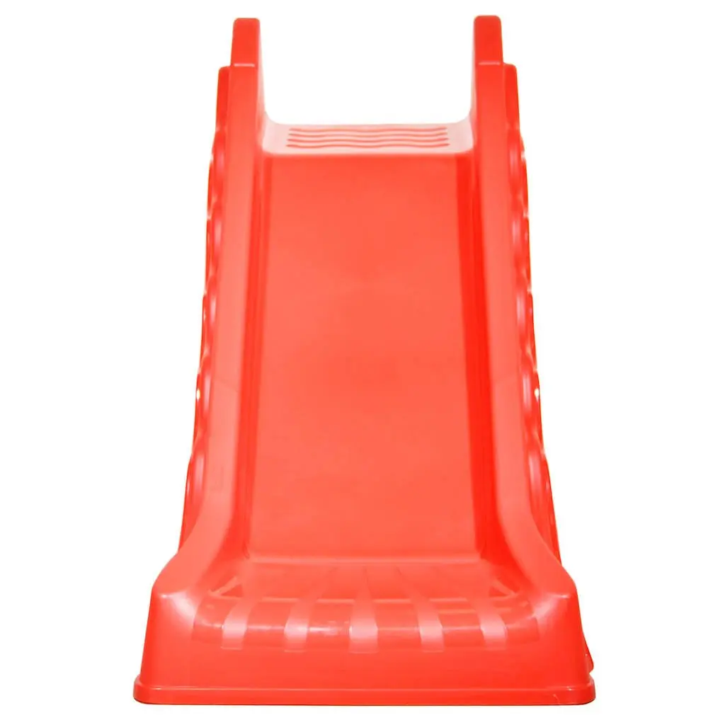 Foldable Slide Plastic Indoor Outdoor Play Equipment Red Yellow Multicolour