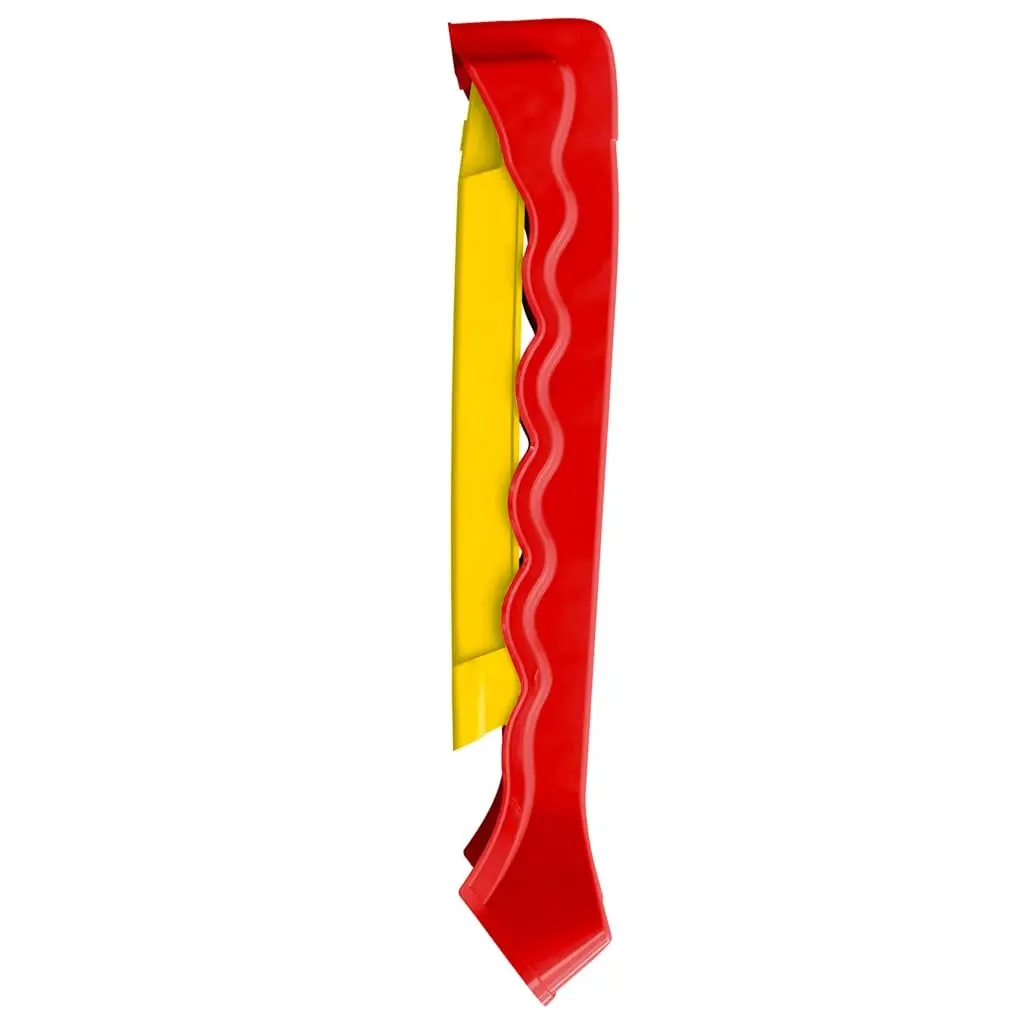Foldable Slide Plastic Indoor Outdoor Play Equipment Red Yellow Multicolour