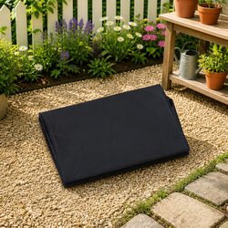 Durable Black Garden Cart Liner for Utility Wagons