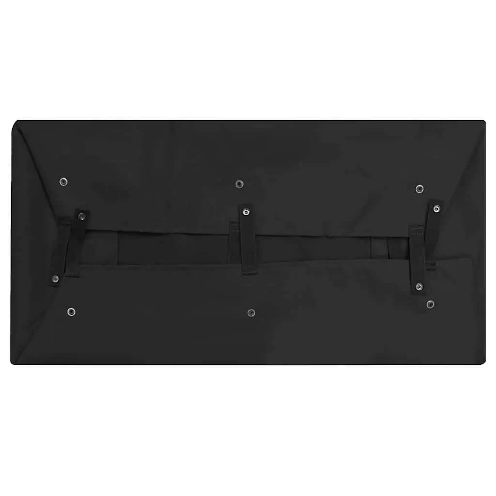 Garden Cart Liner Polyester 81x41x21cm Black