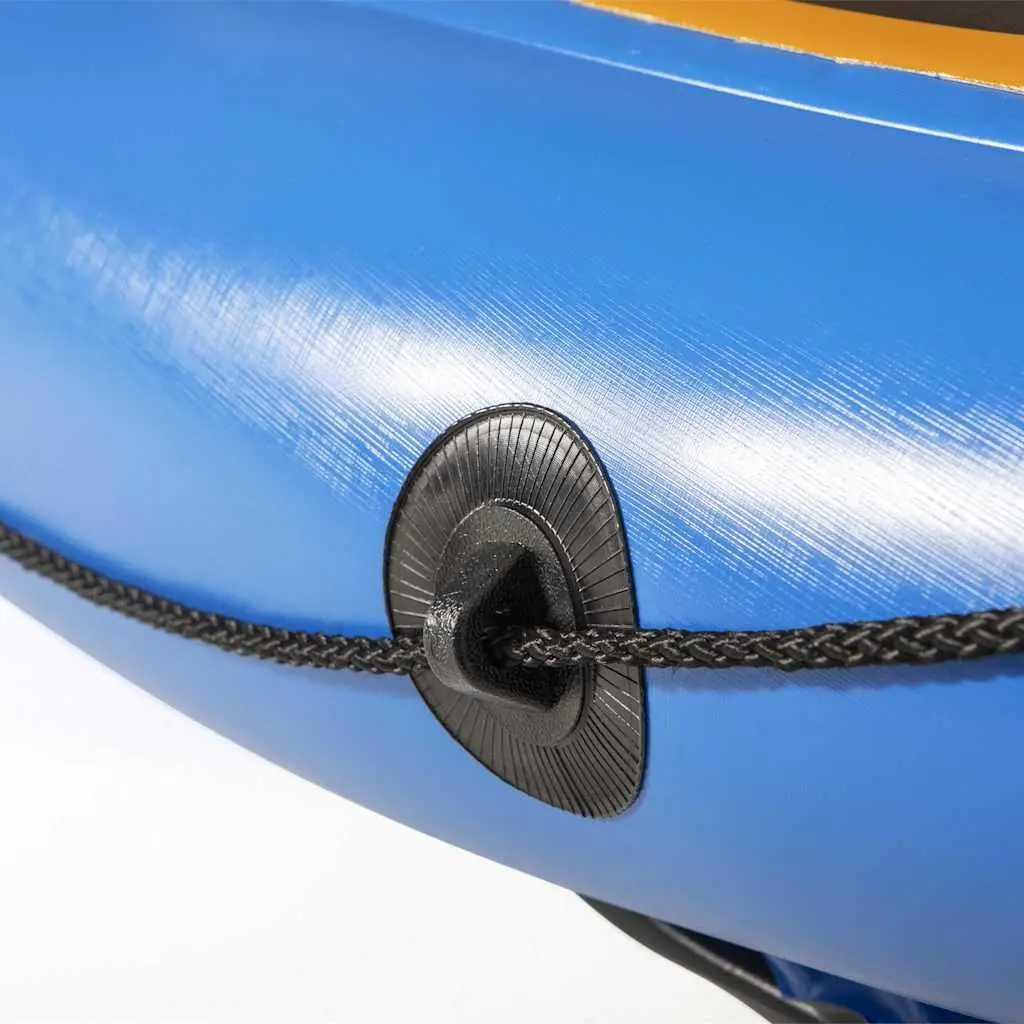 Inflatable Kayak Heavy Duty PVC 1 Person Multicolour