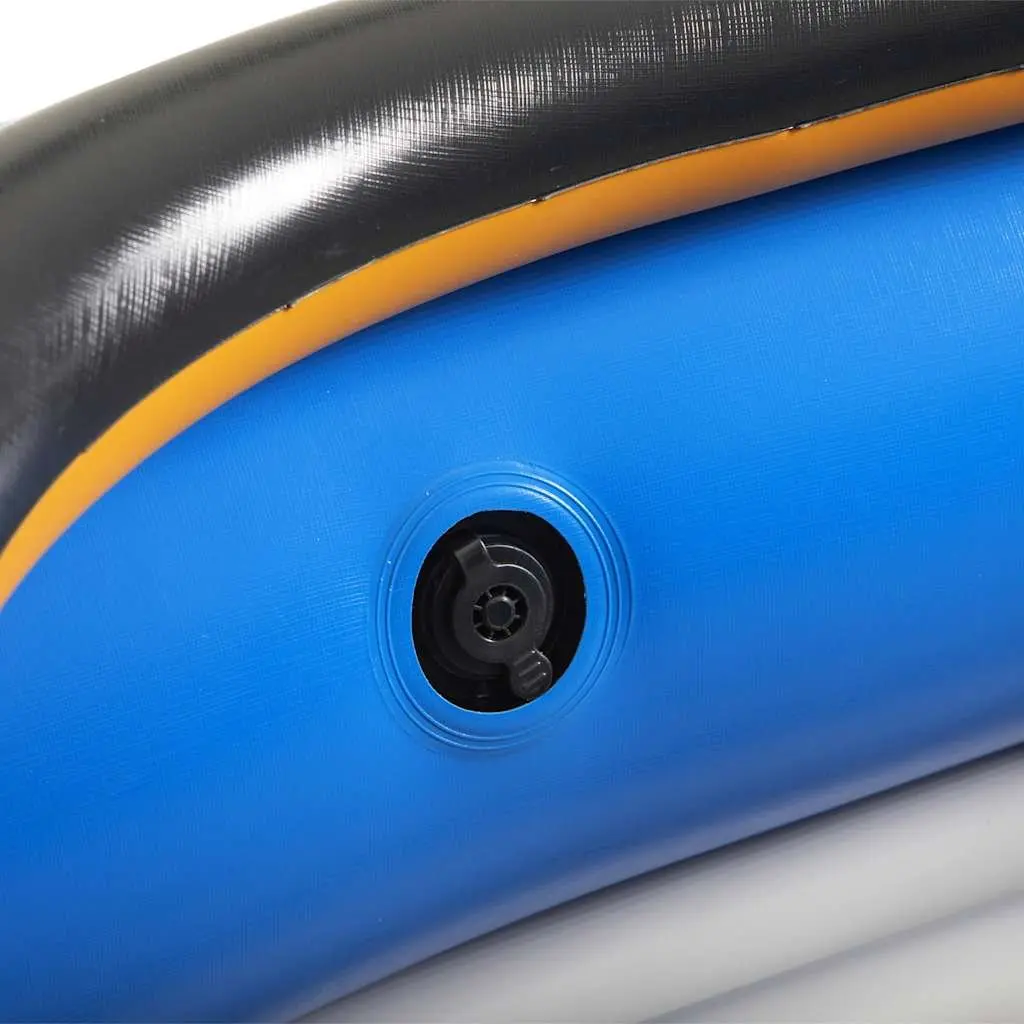 Inflatable Kayak Heavy Duty PVC 1 Person Multicolour