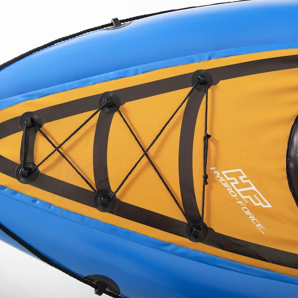 Inflatable Kayak Heavy Duty PVC 1 Person Multicolour