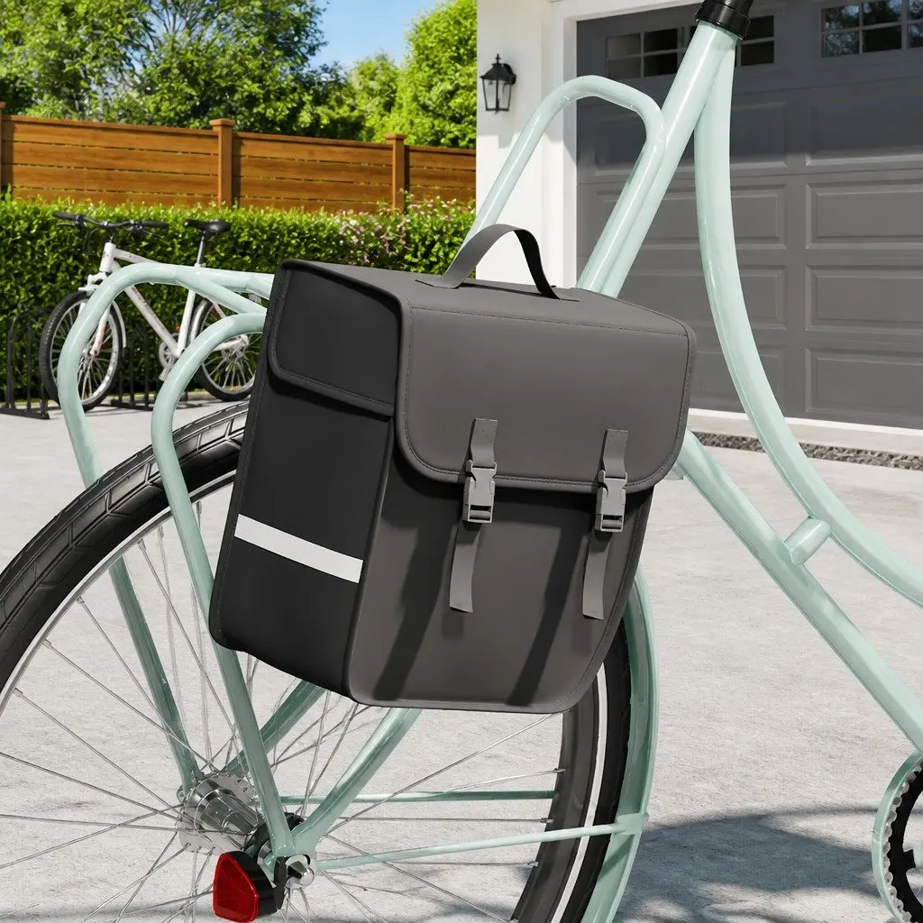 21L Waterproof Bicycle Pannier Bag for Cycling