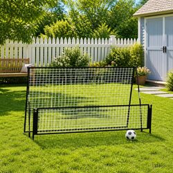 Premium Steel Soccer Rebounder Football Goal 202x104x120cm