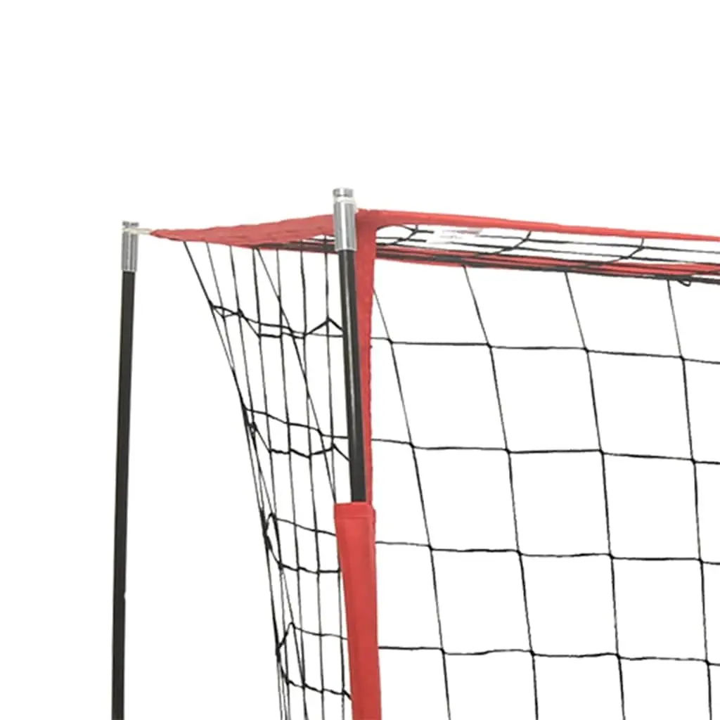 Portable Foldable Soccer Goal Football Training Net Black Backyard Practice