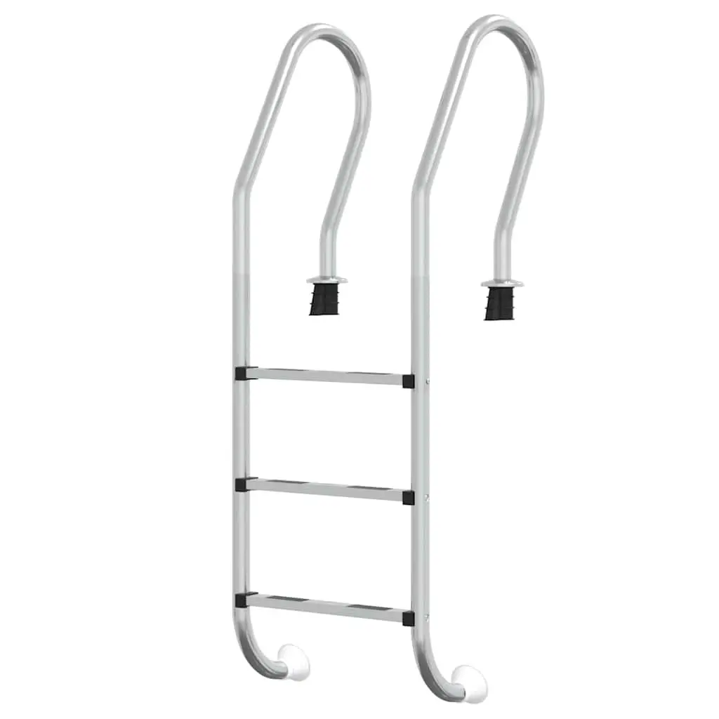Pool Ladder with Non-Slip Steps and Curved Handrail