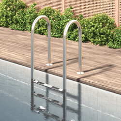 Sturdy Stainless Steel Pool Ladder for Safe Swimming