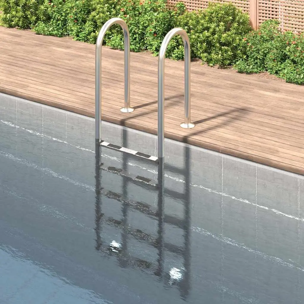 Stainless Steel Pool Ladder 54x38x211cm