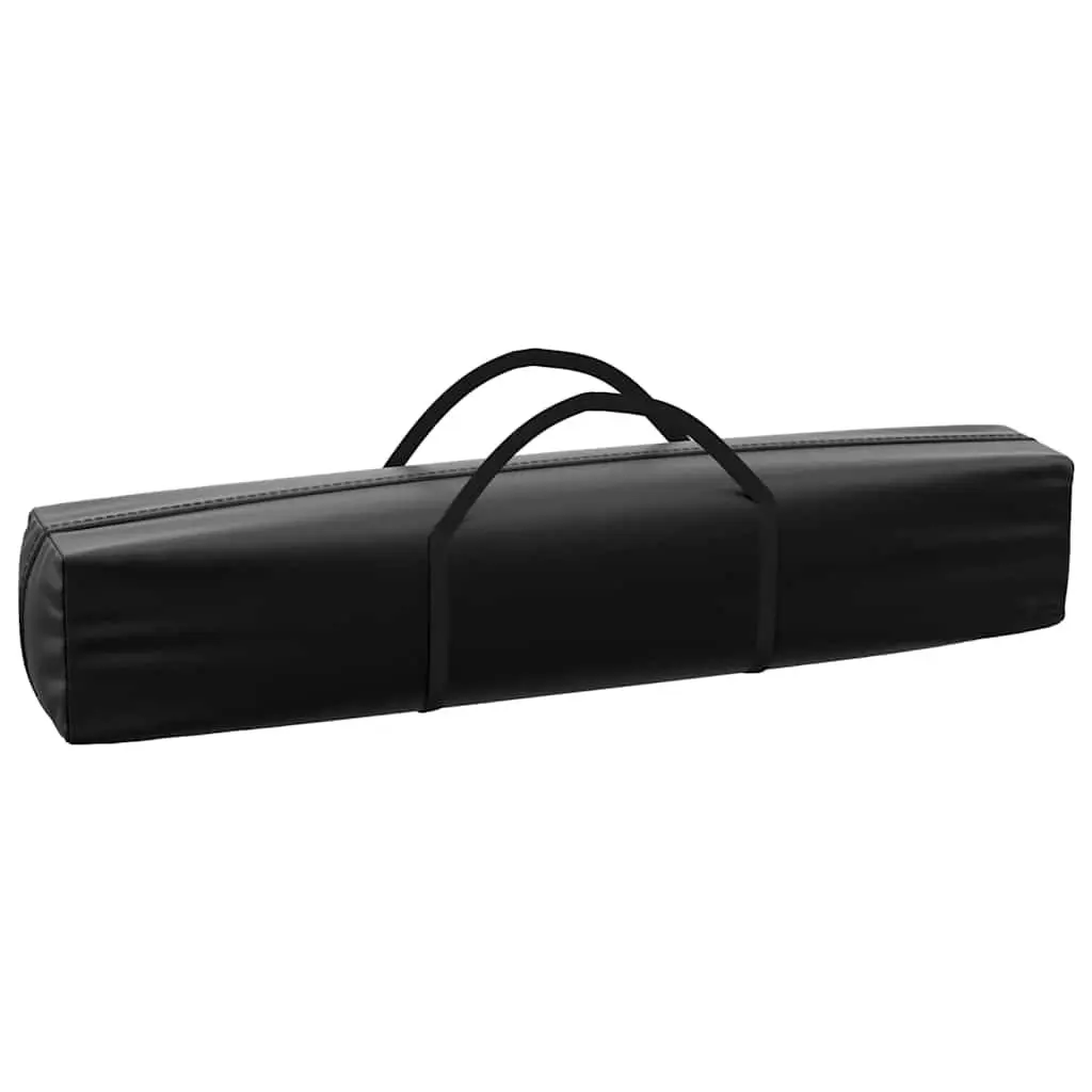 Black Folding Party Tent with Sidewalls 2x2 m