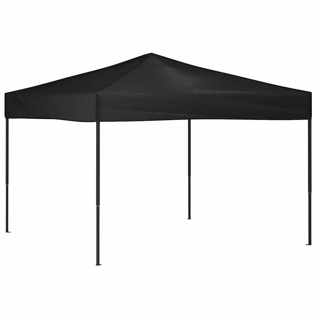 Black Folding Party Tent Outdoor Canopy 3x3m