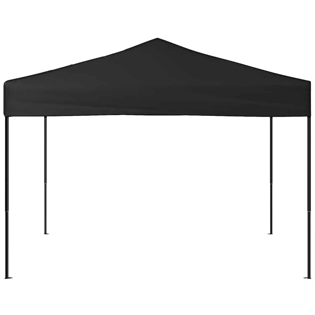 Black Folding Party Tent Outdoor Canopy 3x3m