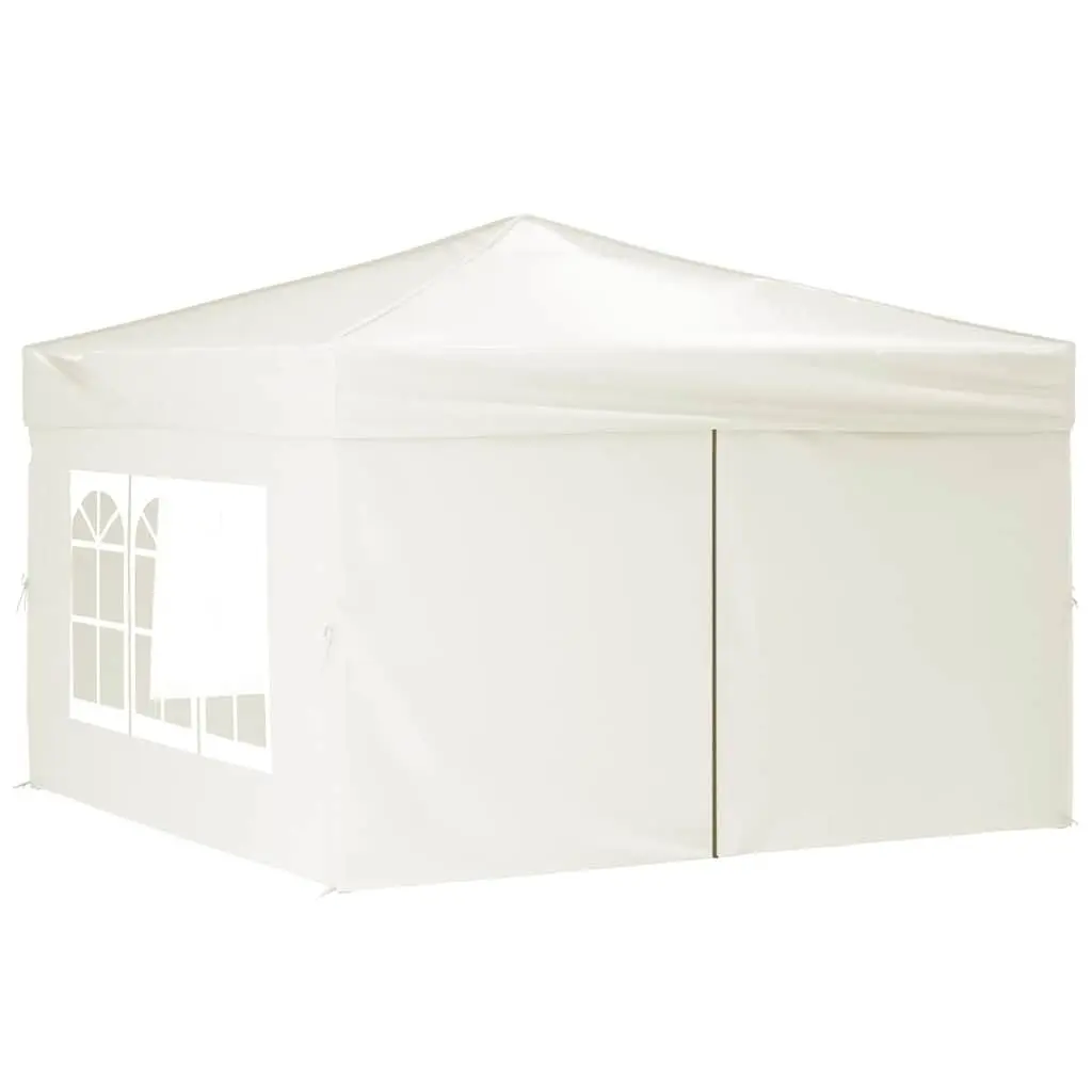 Cream Folding Party Tent with Sidewalls 3x3 m