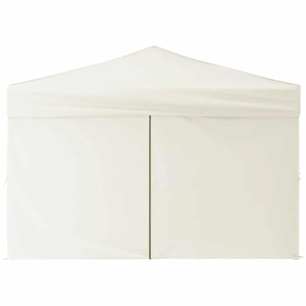 Cream Folding Party Tent with Sidewalls 3x3 m