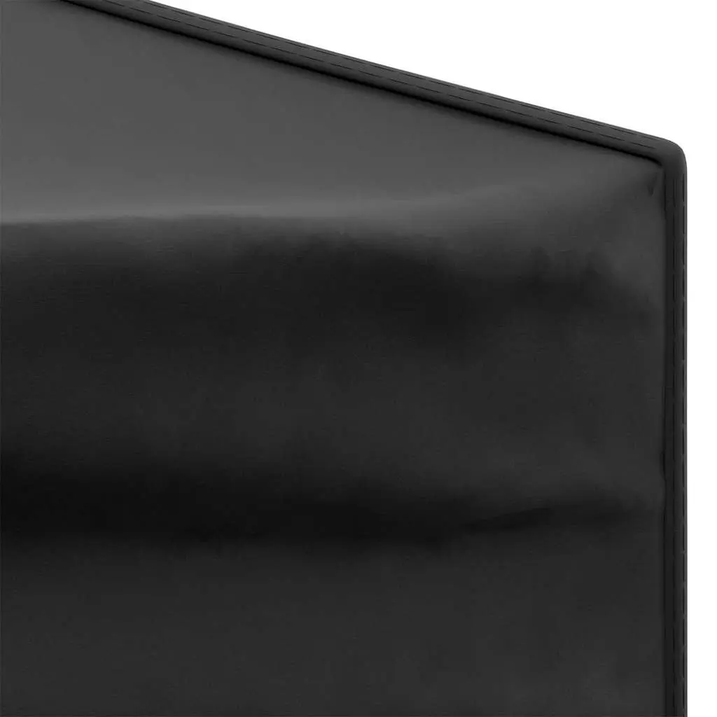 Black Folding Party Tent with Sidewalls 3x3m