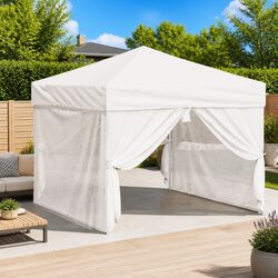 Sturdy 3x3m Folding Party Tent with Sidewalls