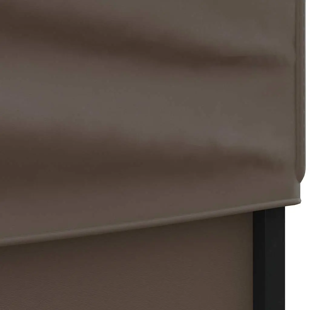 Folding Party Tent 210D Oxford Fabric 3x3m Taupe