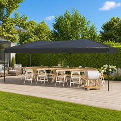 Durable Folding Party Tent 3x6m Anthracite Gazebo