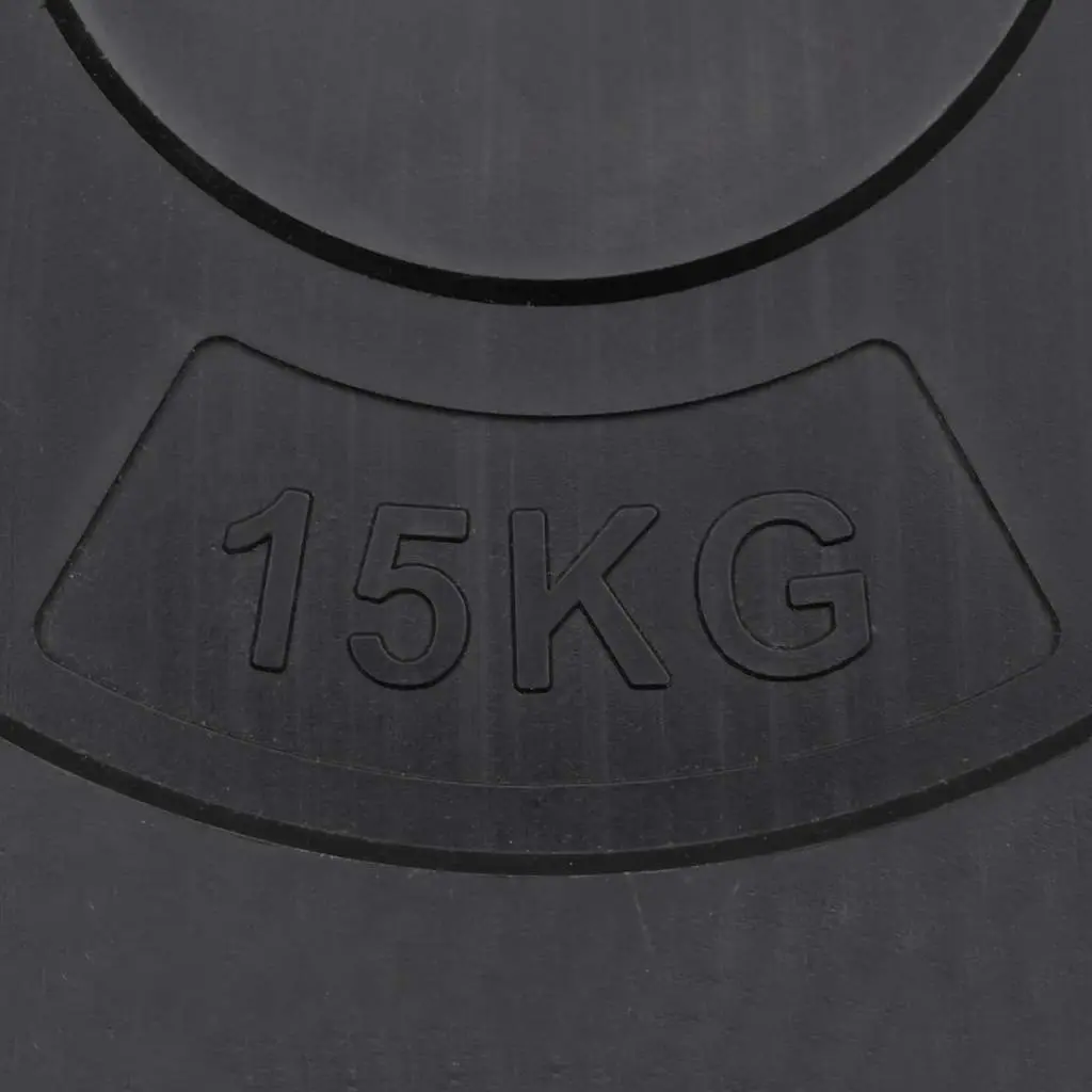 Weight Plates Cement 30 kg Black 2 Piece