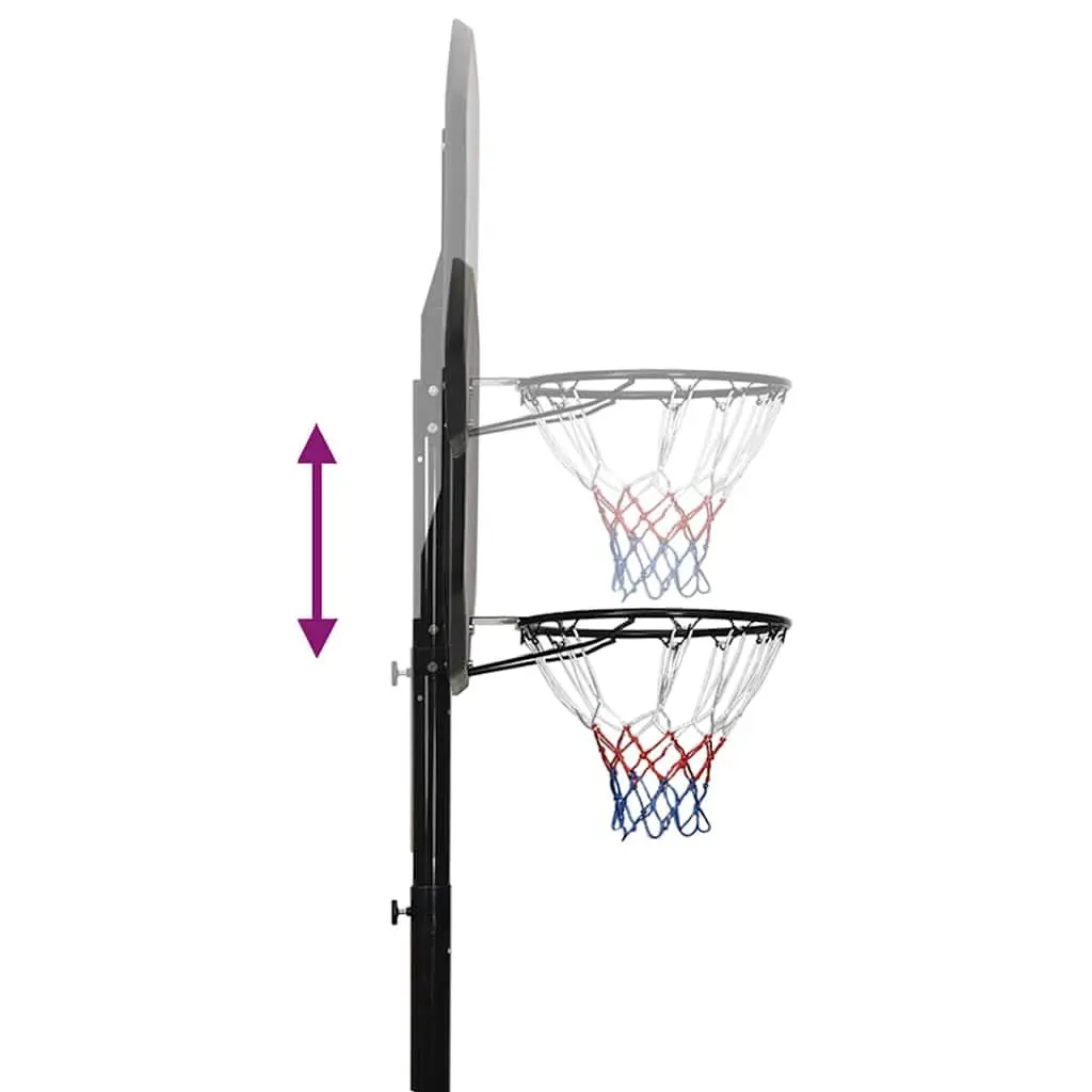 Adjustable Basketball Stand Hoop 258-363 cm