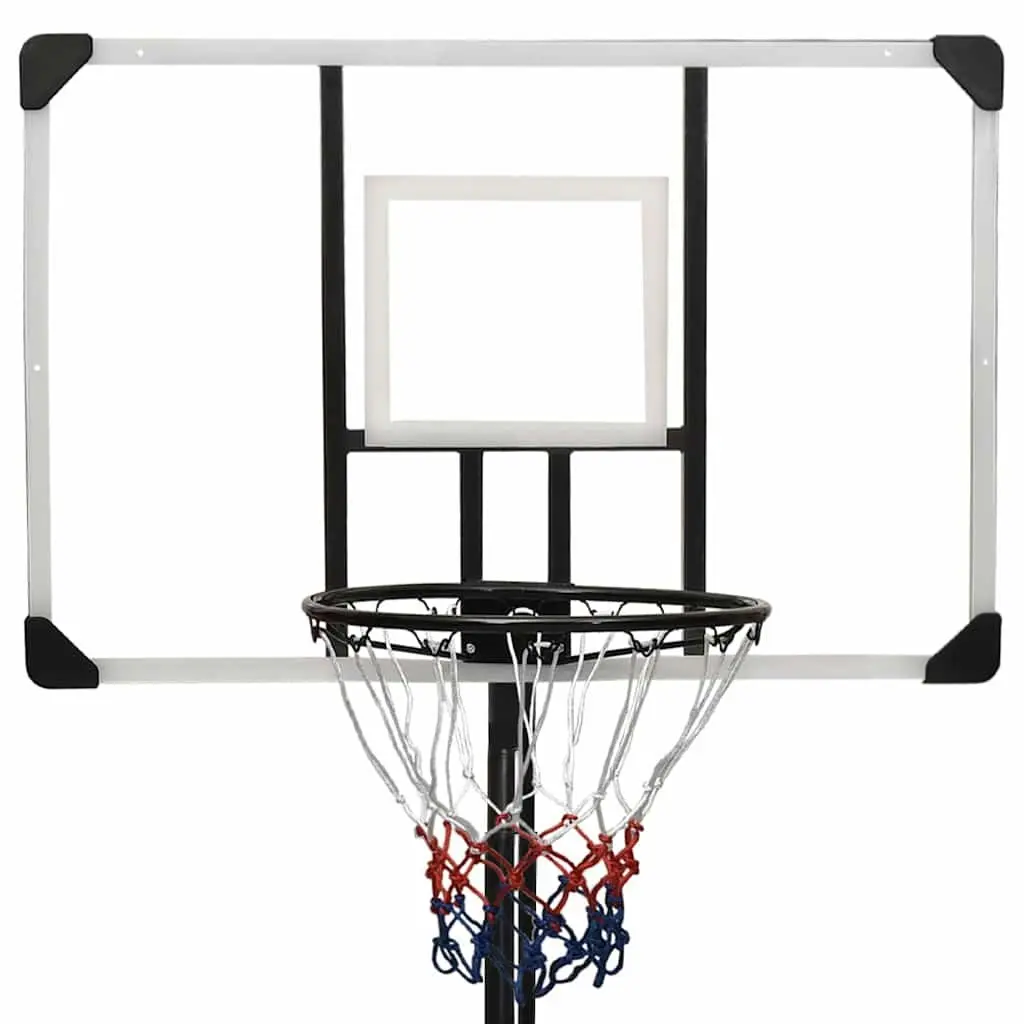 Adjustable Basketball Stand with Transparent Polycarbonate