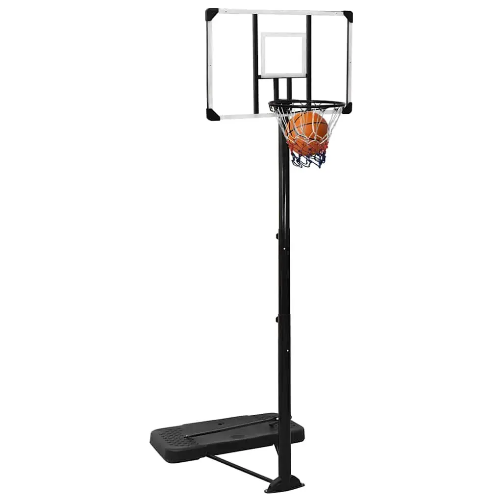 Adjustable Basketball Stand with Transparent Polycarbonate