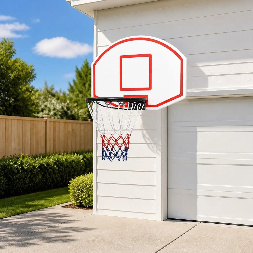 Wall-Mounted Basketball Backboard 71x45cm