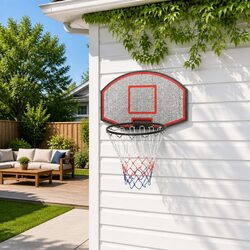 Durable 71x45cm Black Basketball Backboard for All Ages