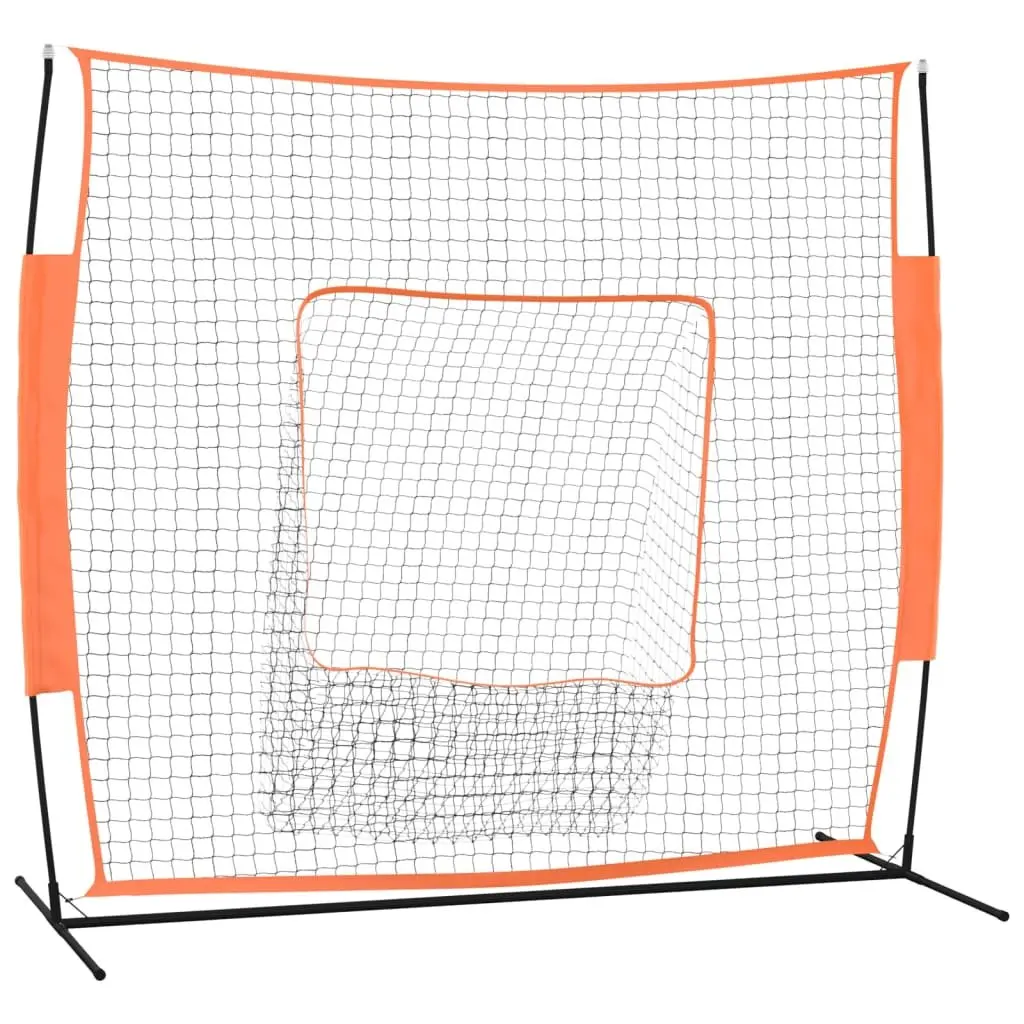 Portable Baseball Practice Net with Durable Steel Frame