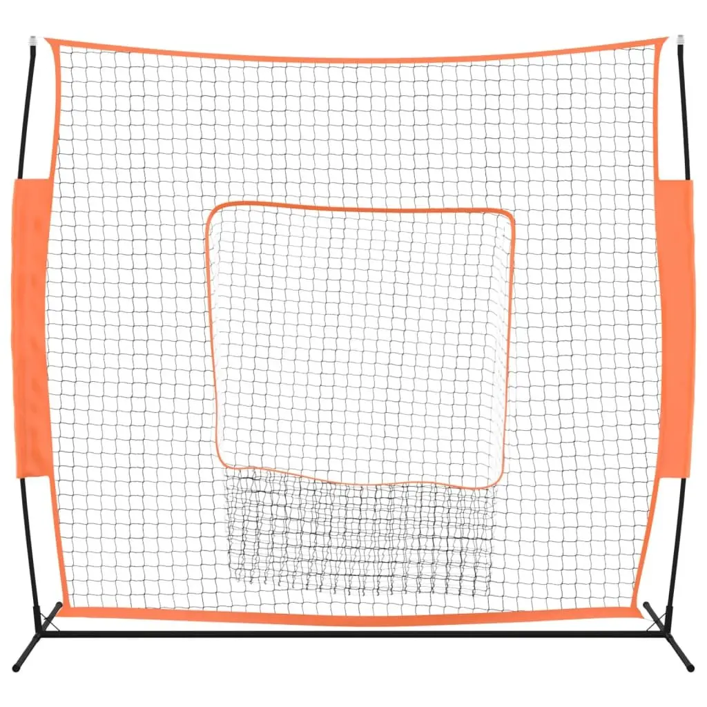 Portable Baseball Practice Net with Durable Steel Frame