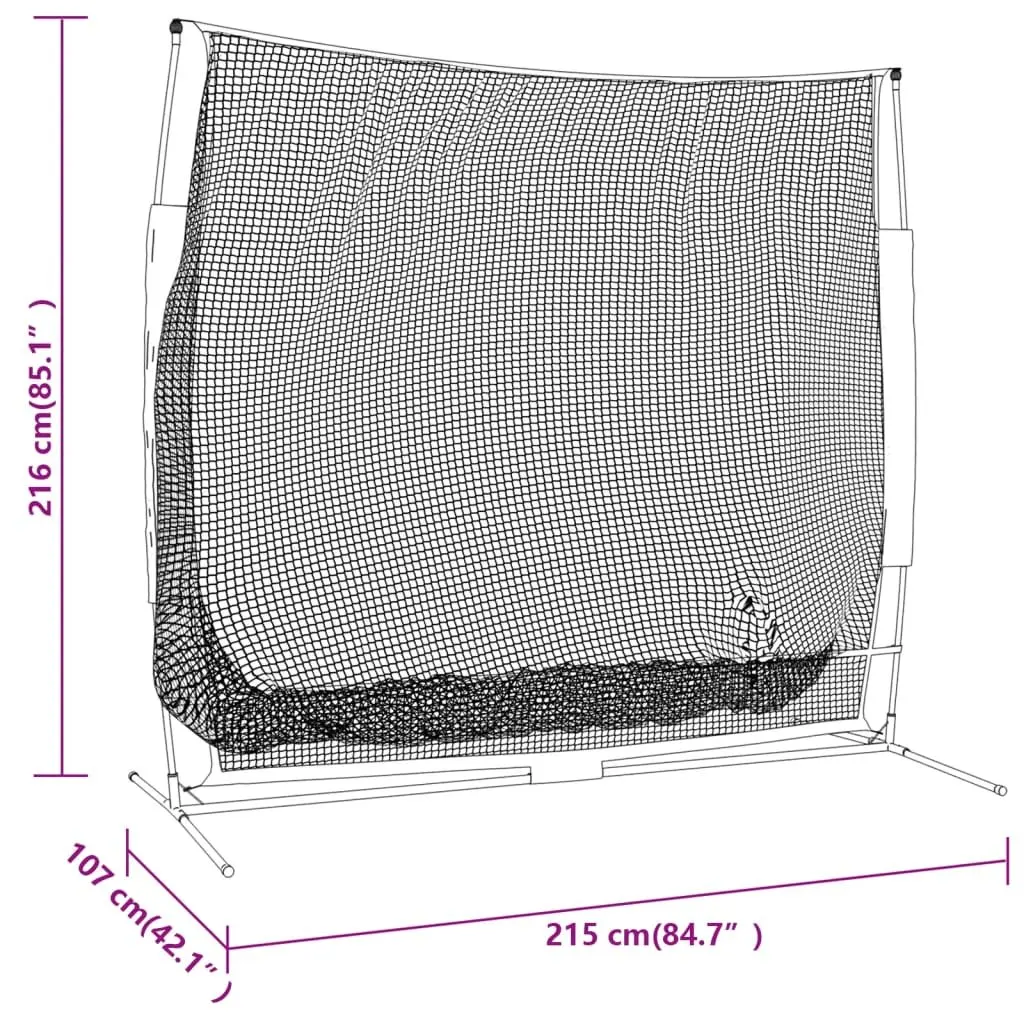 Portable Baseball Batting Net for Training