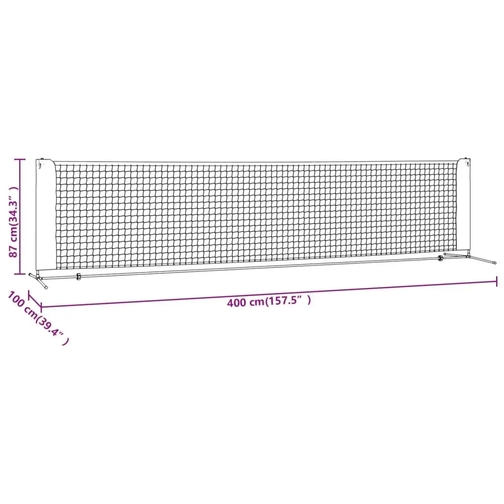 Portable Tennis Net for Backyard Training