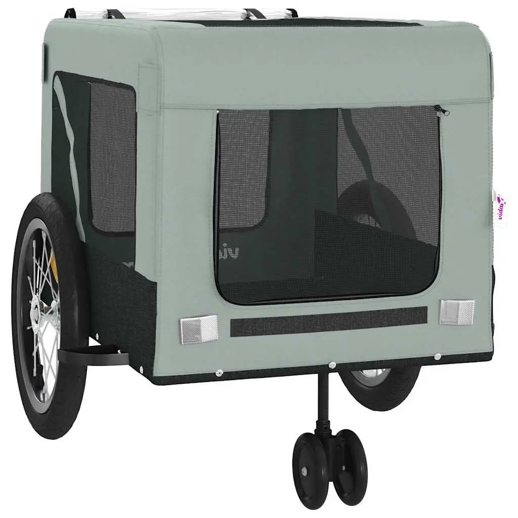 Pet Bike Trailer with Push Bar for Small Pets