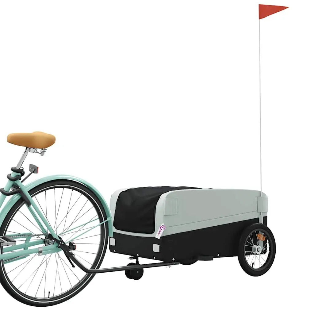 Grey Iron Bike Trailer for Heavy Cargo