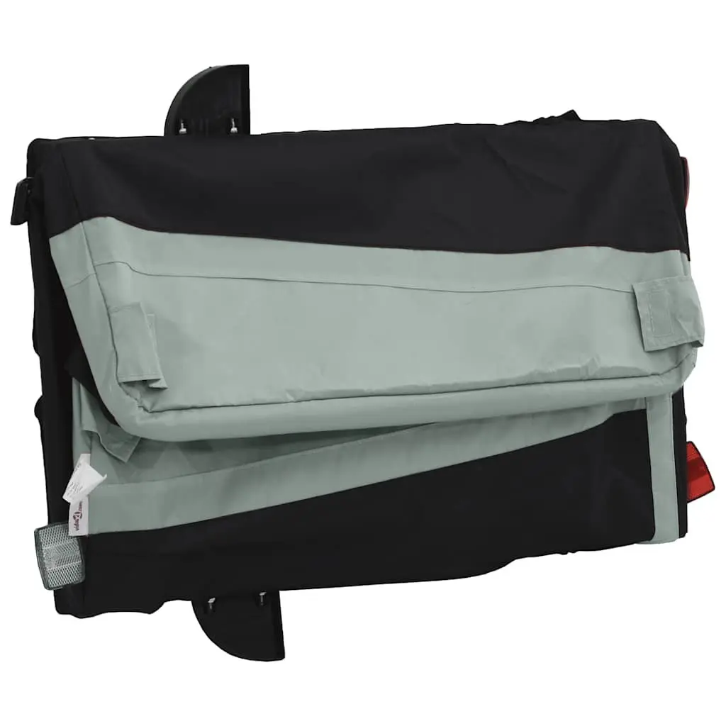 Grey Iron Bike Trailer for Heavy Cargo