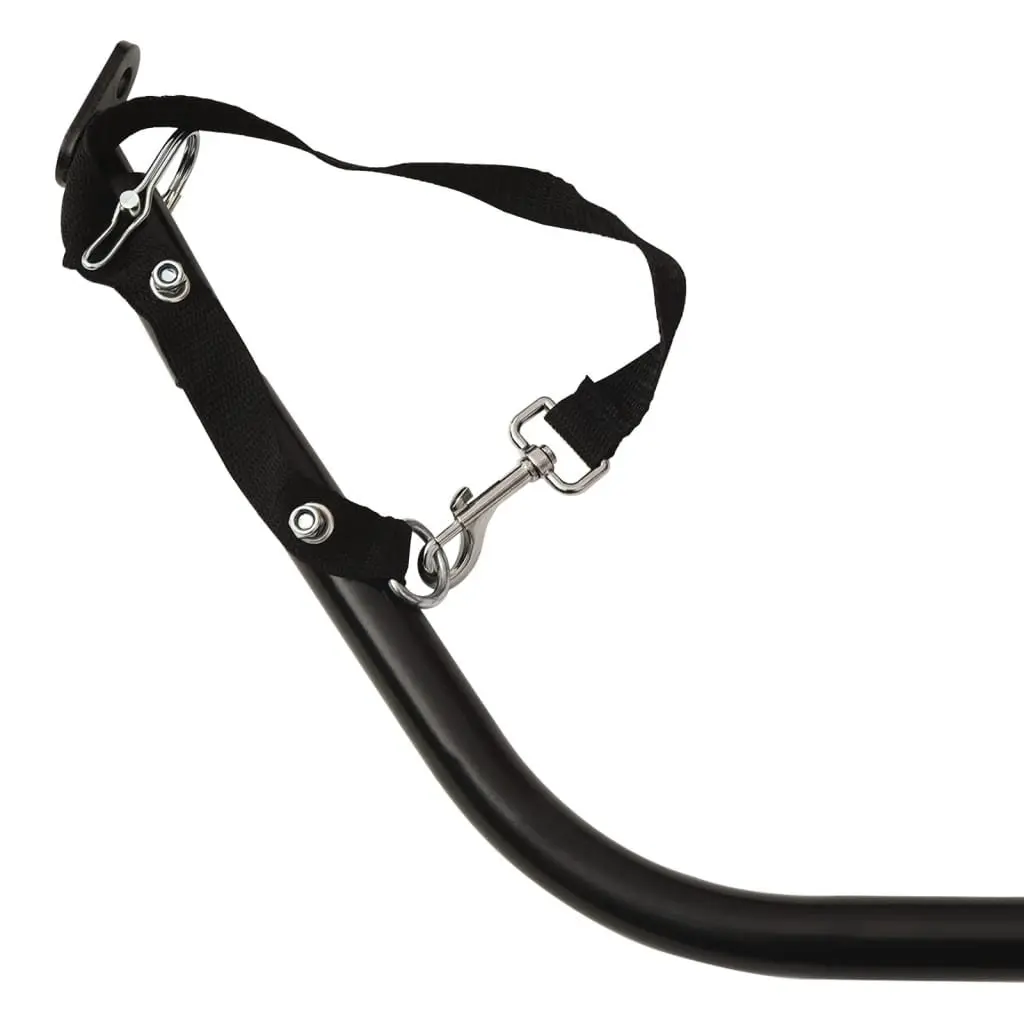 Bike Trailer Iron 45kg Black