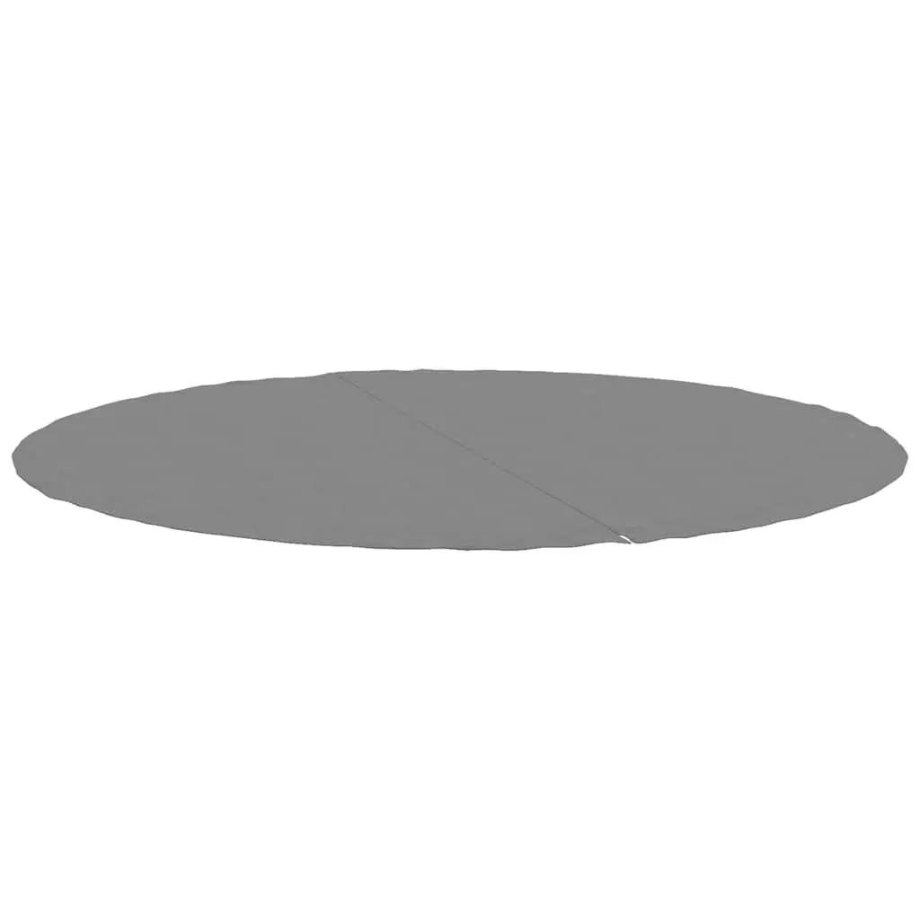 Light Grey Pool Ground Cloth Ø244cm Polyester Geotextile