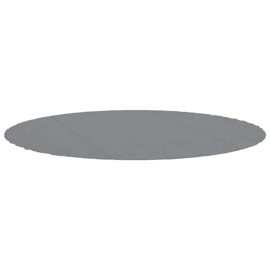 Light Grey Pool Ground Cloth 306cm Round Geotextile Mat
