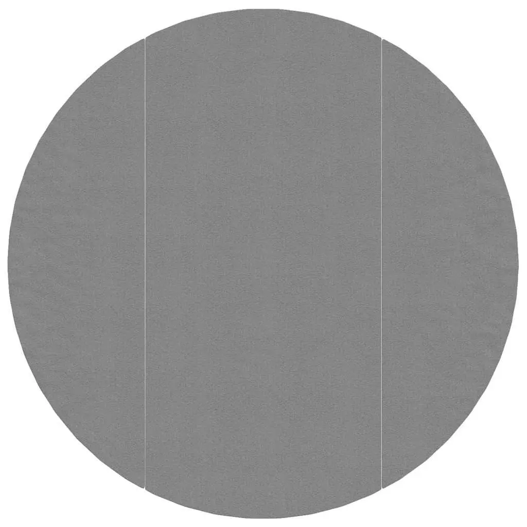 Light Grey Protective Liner Mat for Pools Ø366 cm