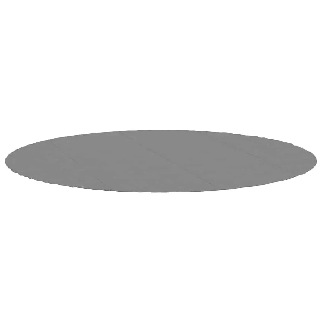 Light Grey Circular Pool Ground Cloth Ø458 cm