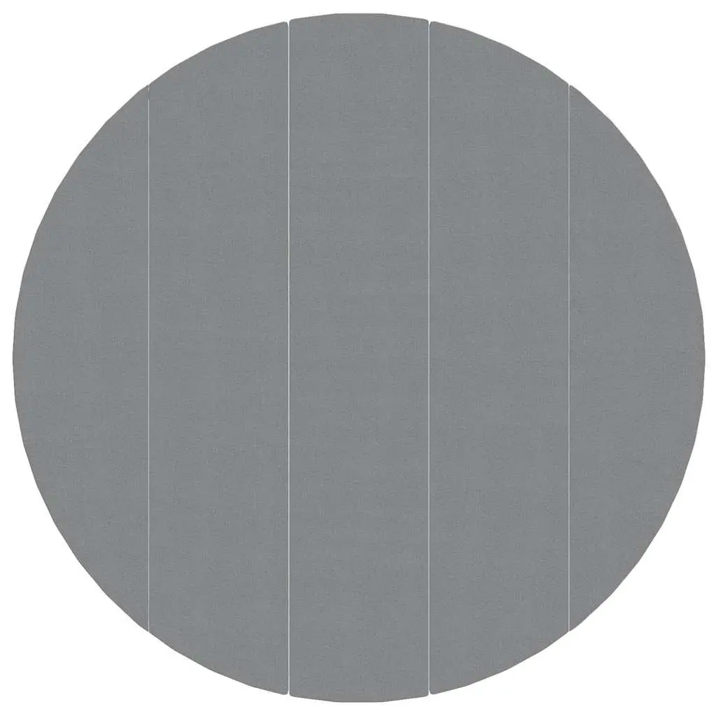 Light Grey Pool Ground Cloth Ø550cm Round Geotextile Liner