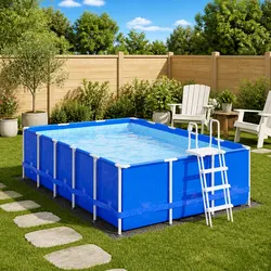 Durable Grey Pool Ground Cloth 300x220cm Underlay