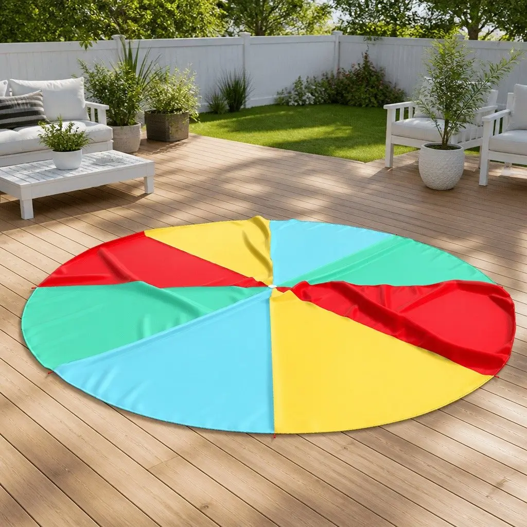 3.5m Rainbow Play Parachute for Kids