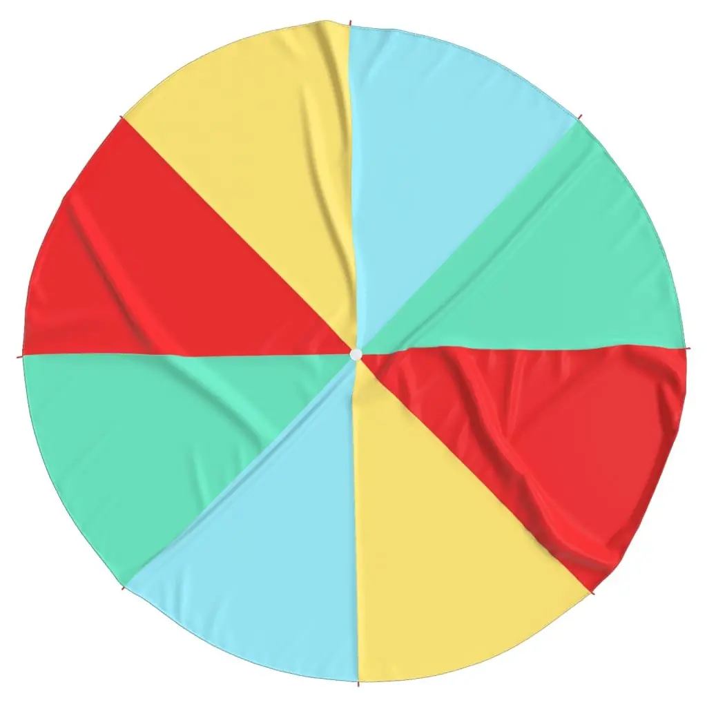 Play Parachute Polyester 3.5m Diameter Rainbow Colours