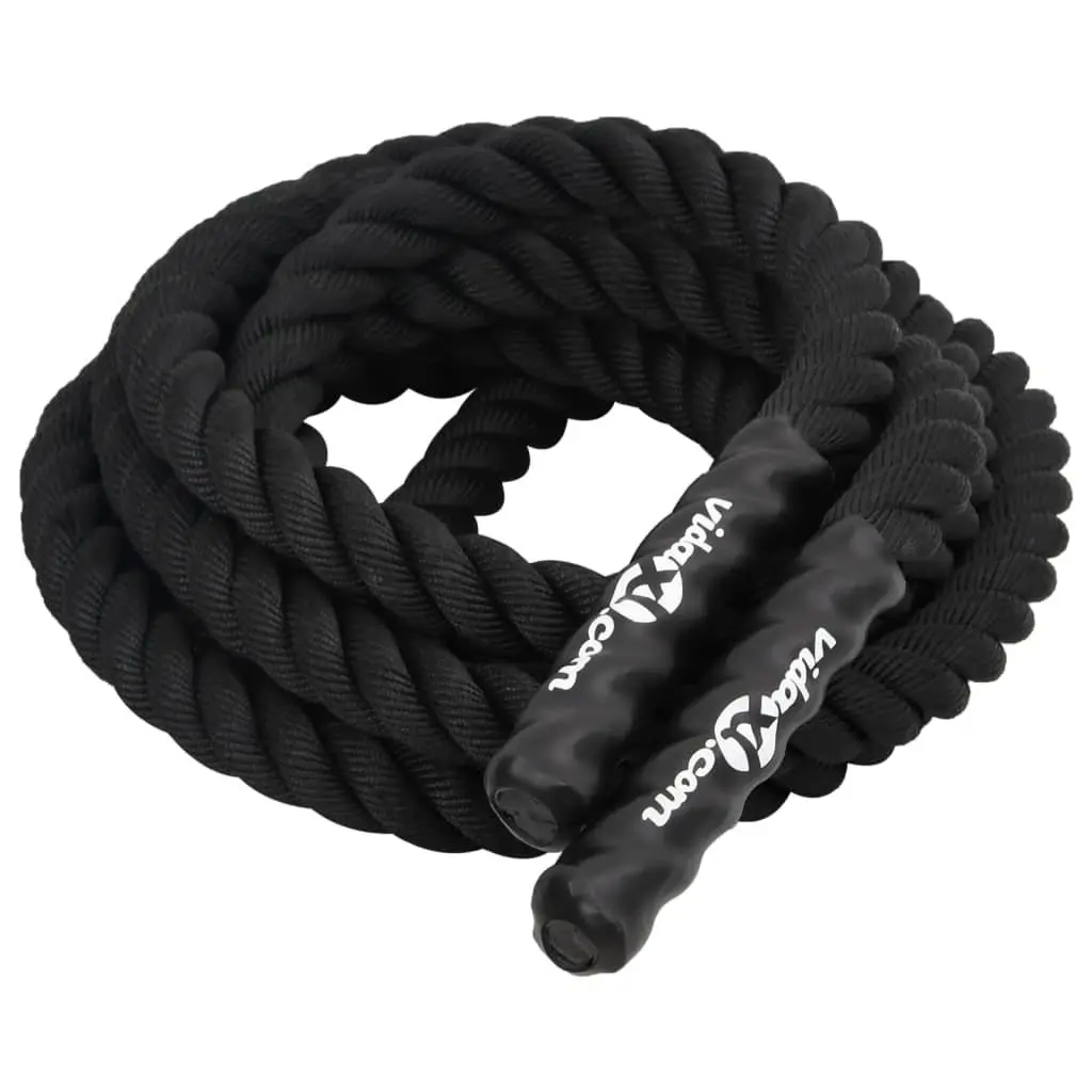 Battle Rope Polyester 9m Black