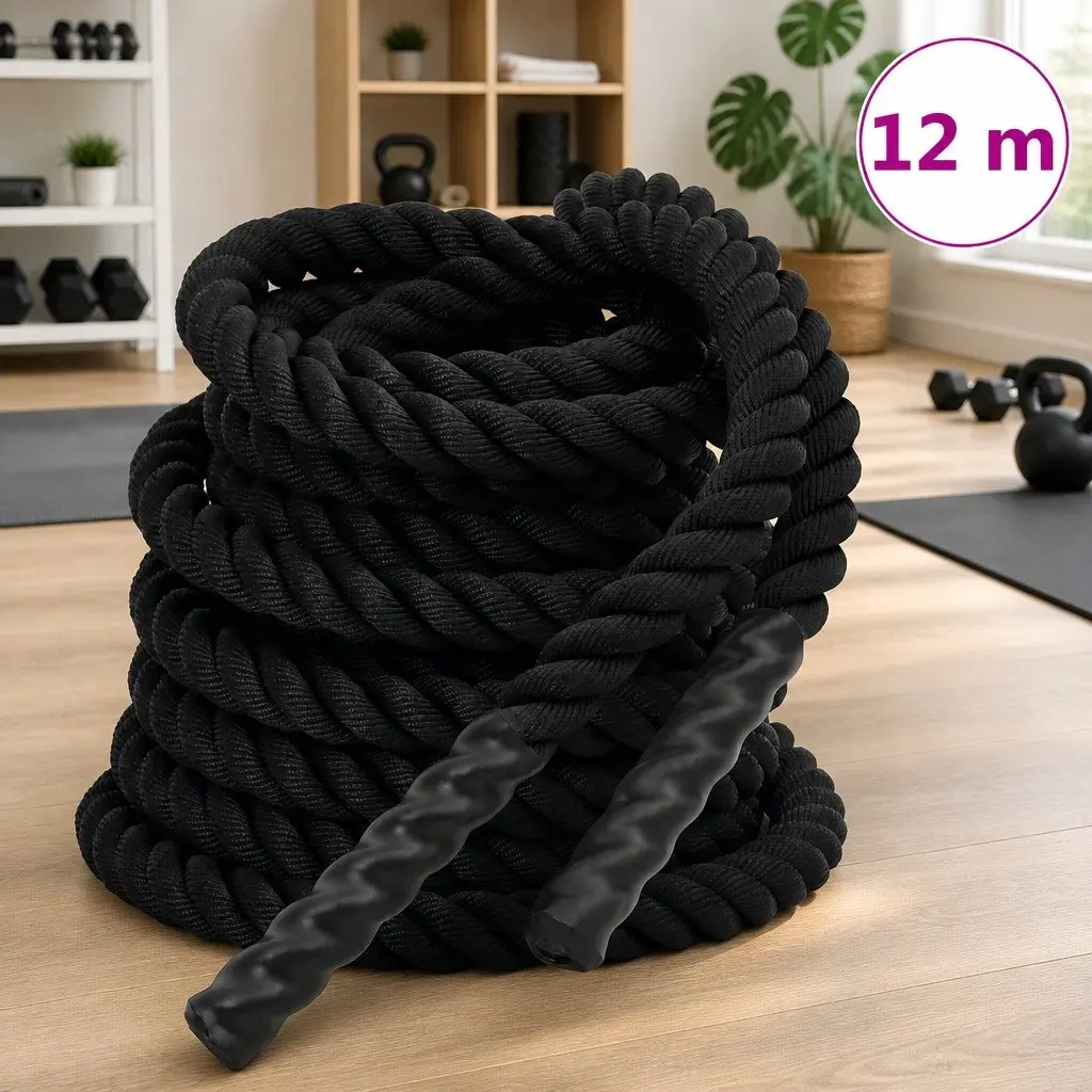 12m Battle Rope for Strength and Endurance Training
