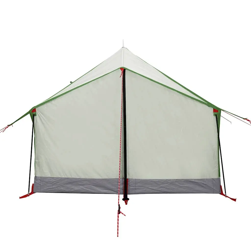 Camping Tent Polyester 2-Person Green Waterproof Taped Seams Mesh Ventilation