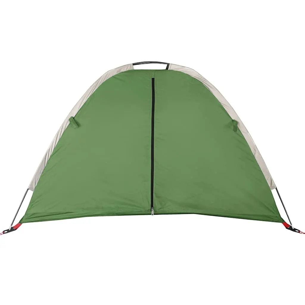 Green Waterproof Camping Organizer with 9 Compartments