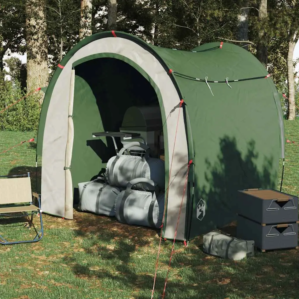 Green Waterproof Storage Tent for Outdoor Adventures