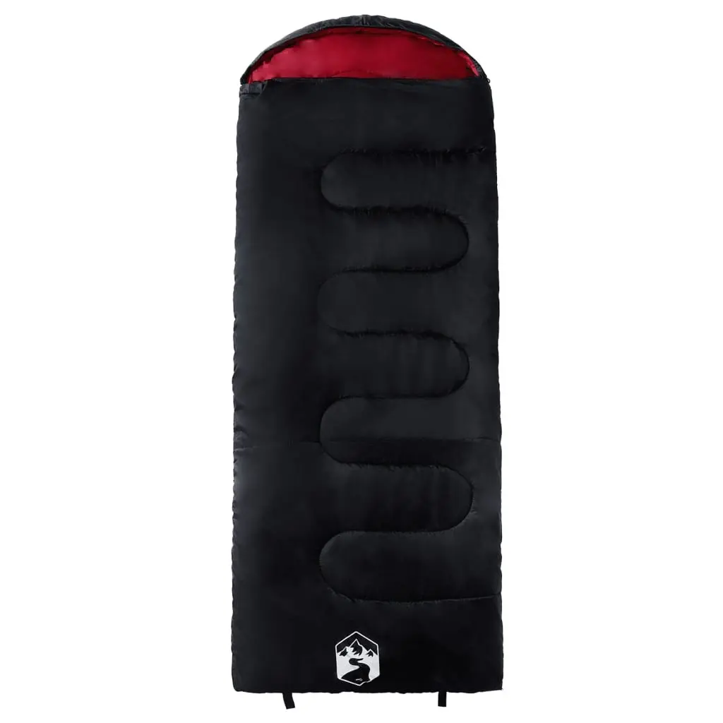 Sleeping Bag Polyester 3-4 Seasons Water-Resistant Red